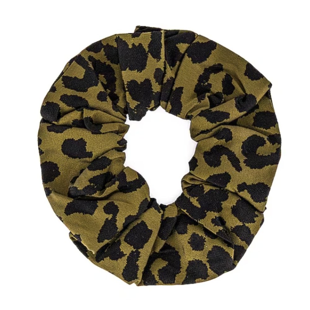 GANNI |  Leopard Scrunchie